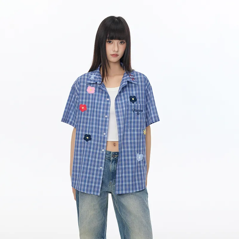 ENDWEEP Shirts Unisex Blue-4