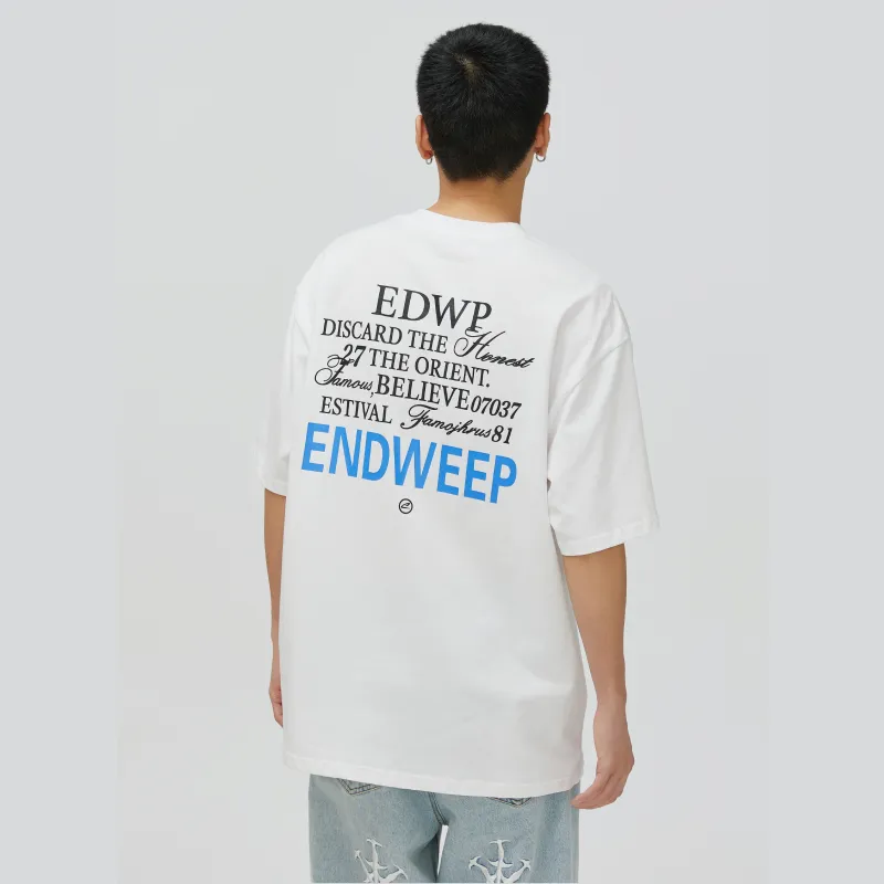 ENDWEEP Short Sleeved T Shirts Unisex-2
