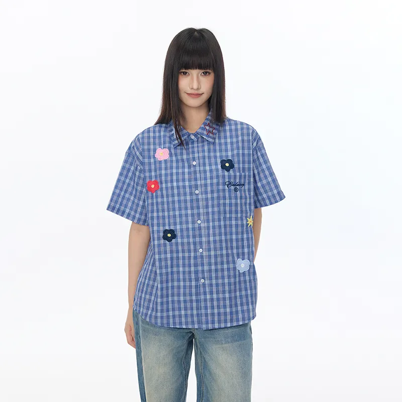 ENDWEEP Shirts Unisex Blue-3