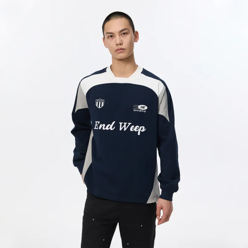 ENDWEEP T Shirt Unisex Navy Blue-5