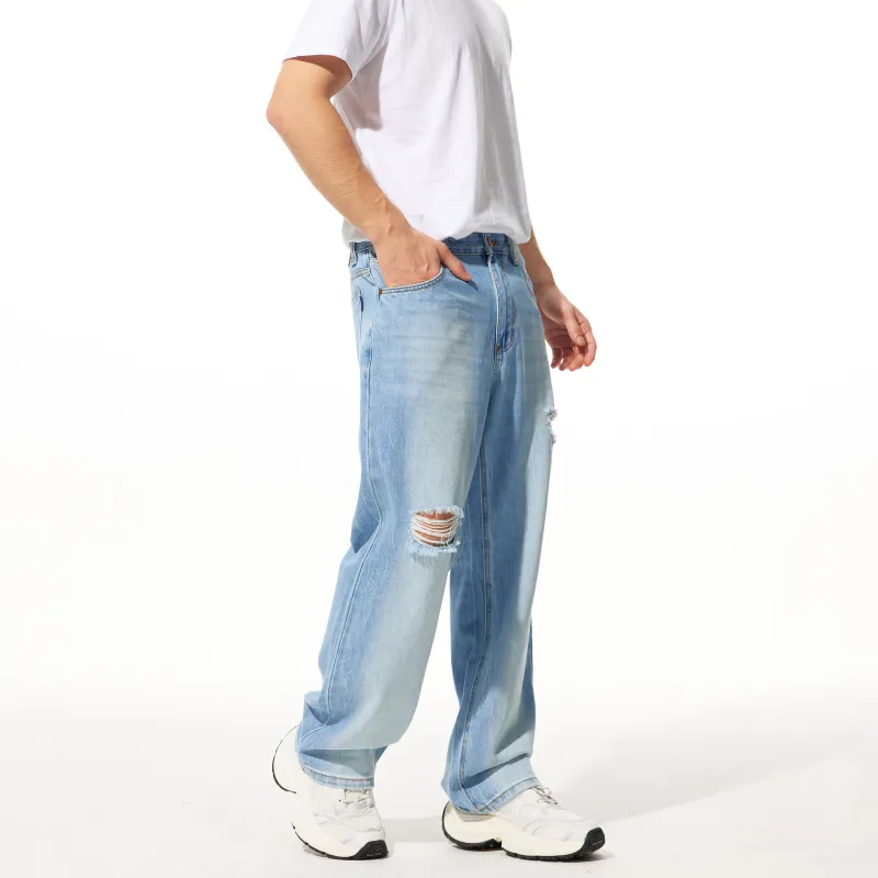 KM Jeans Unisex Colorful Blue-2