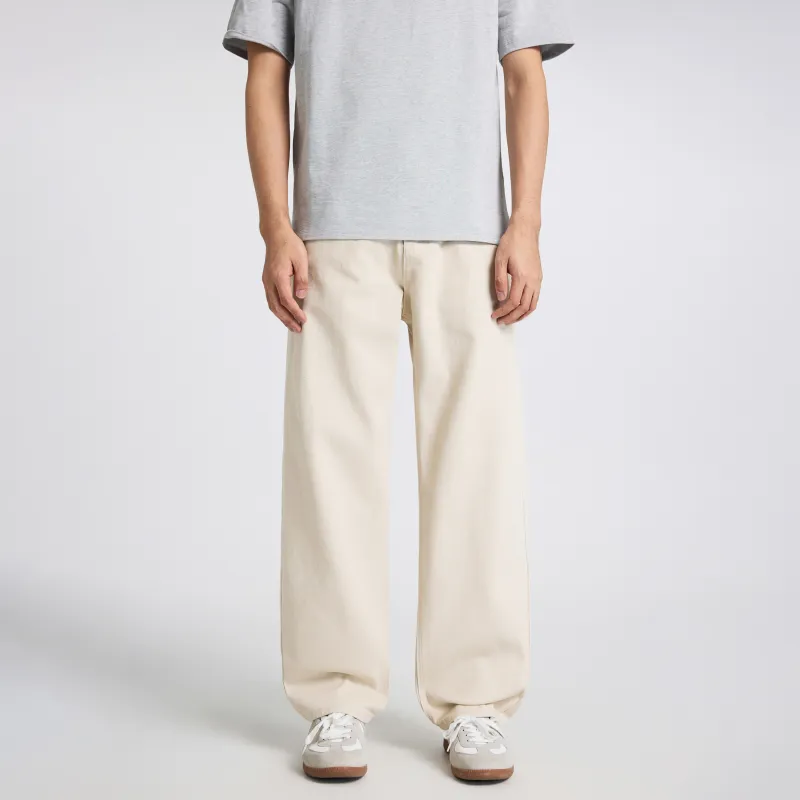 KM Jeans Unisex White-2
