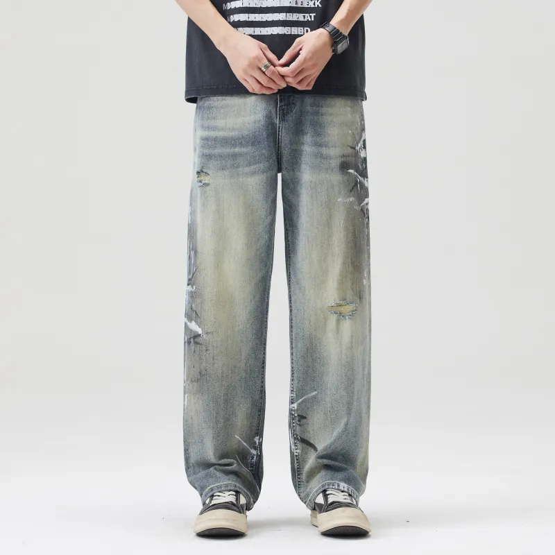 KM Jeans Unisex Vintage Blue-2