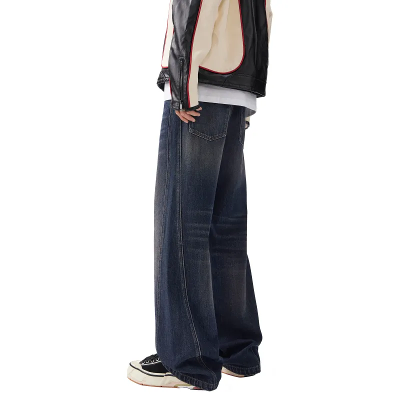 KM Jeans Unisex Blue Purple-4
