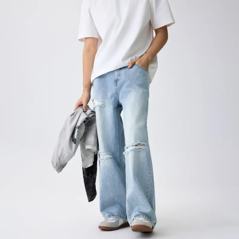 KM Jeans Unisex Sea Salt Blue-3