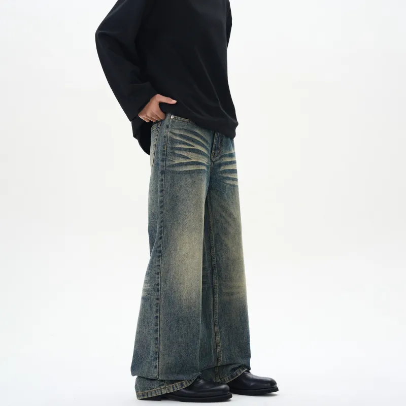 KM Jeans Unisex Vintage Blue-2