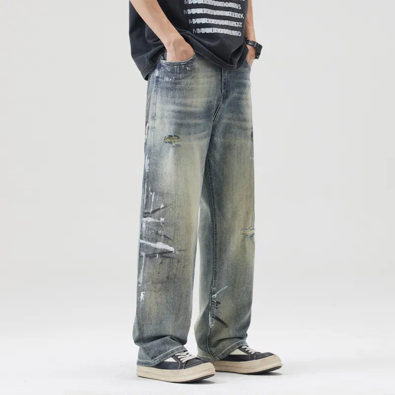 KM Jeans Unisex Vintage Blue-3