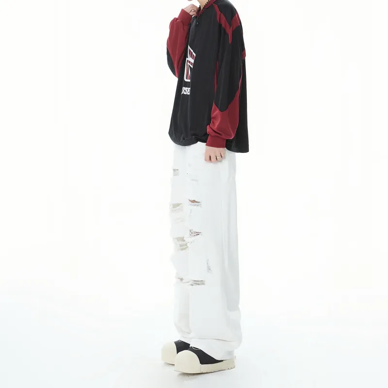 KM Jeans Unisex White-4