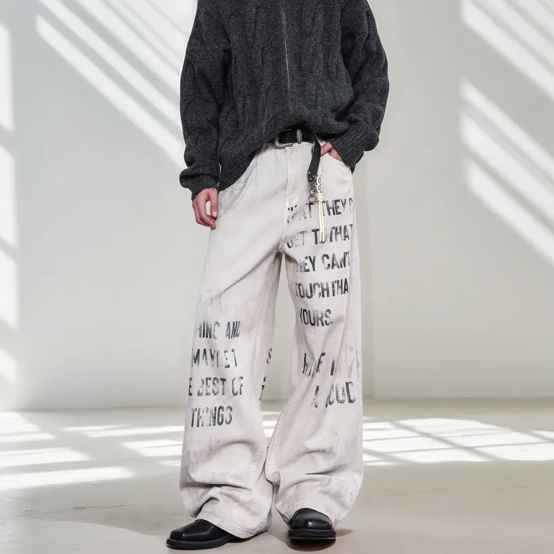 KM Jeans Unisex White-5