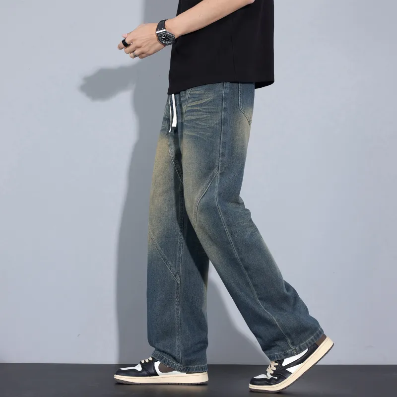 KM Jeans Unisex Vintage Blue-3