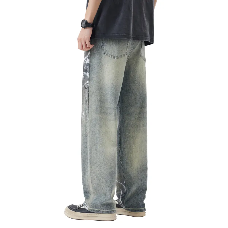KM Jeans Unisex Vintage Blue-5