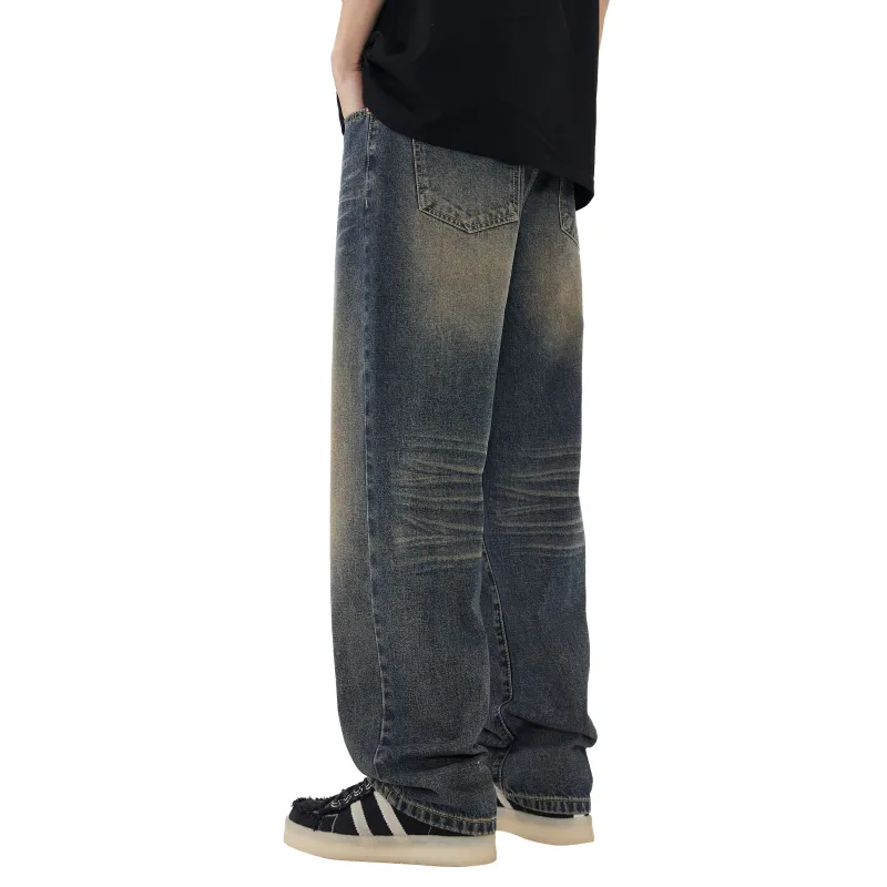 KM Jeans Unisex Vintage Blue-5
