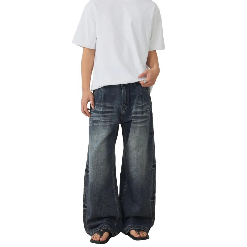 KM Jeans Unisex Blue Gray-2