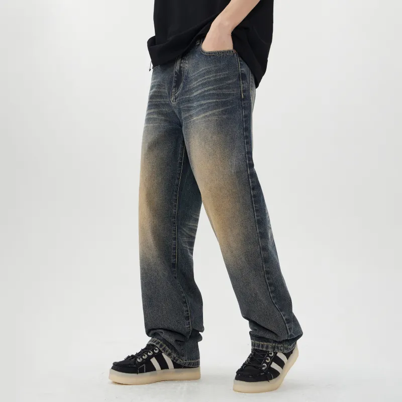 KM Jeans Unisex Vintage Blue-4