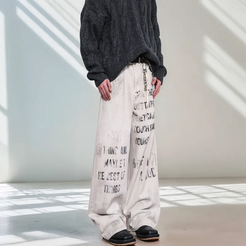 KM Jeans Unisex White-3