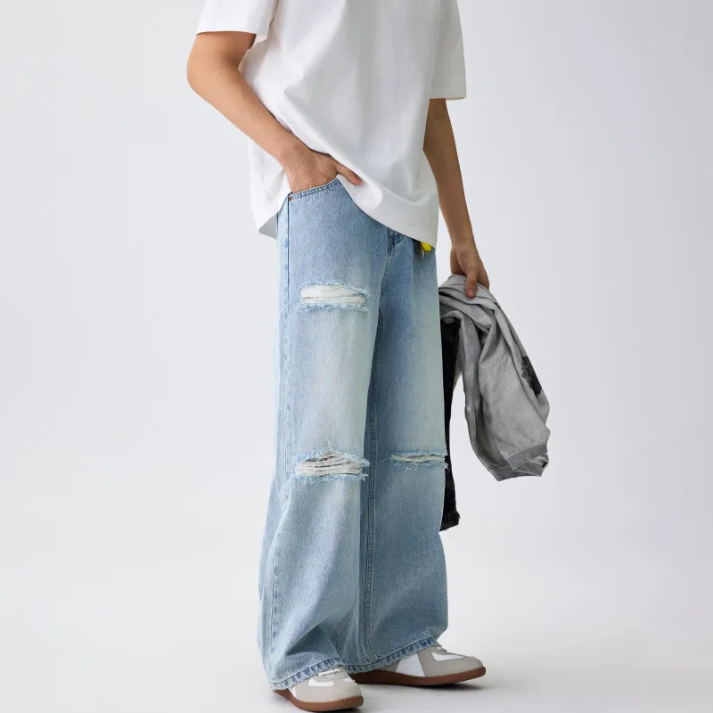 KM Jeans Unisex Sea Salt Blue-4
