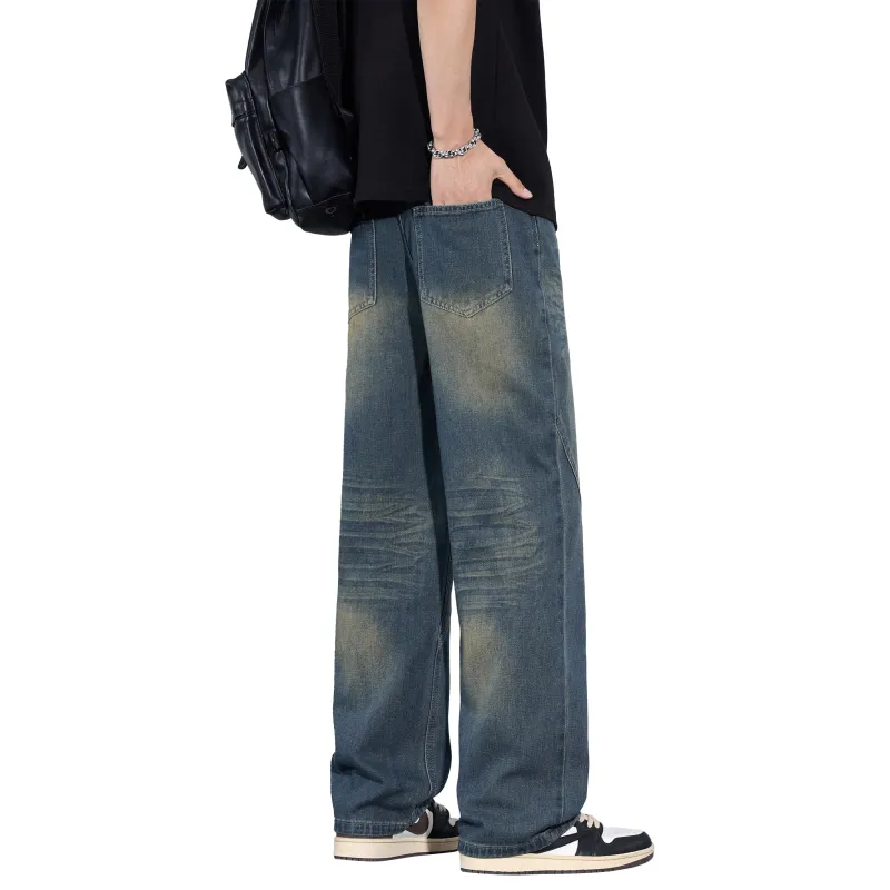 KM Jeans Unisex Vintage Blue-4