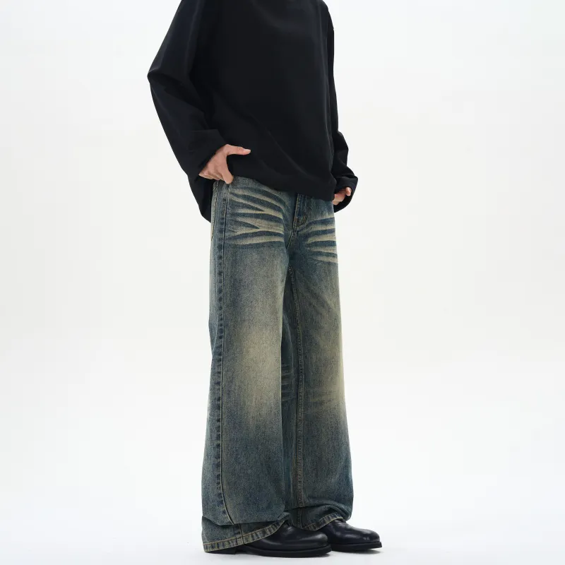 KM Jeans Unisex Vintage Blue-4
