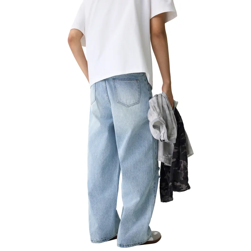 KM Jeans Unisex Sea Salt Blue-1