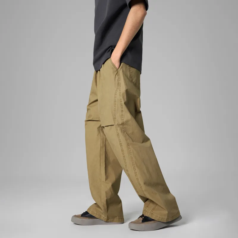 KM Casual Pants Unisex Khaki-4