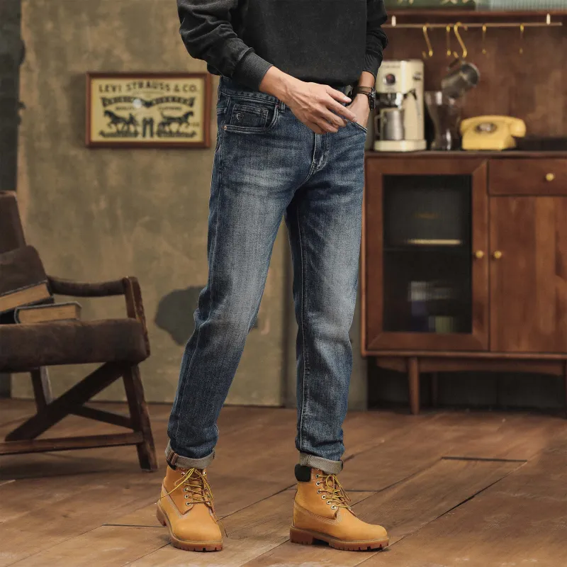 KM Jeans Unisex Blue-3
