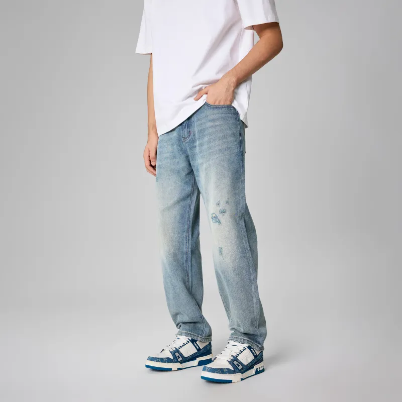 KM Jeans Unisex Light Blue-4