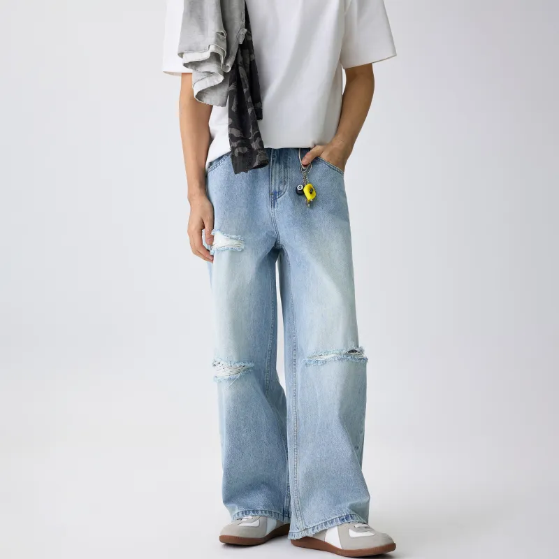 KM Jeans Unisex Sea Salt Blue-2