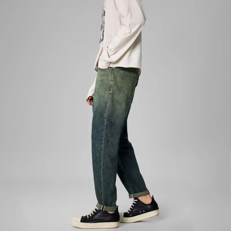 KM Jeans Unisex Gradient Blue-1
