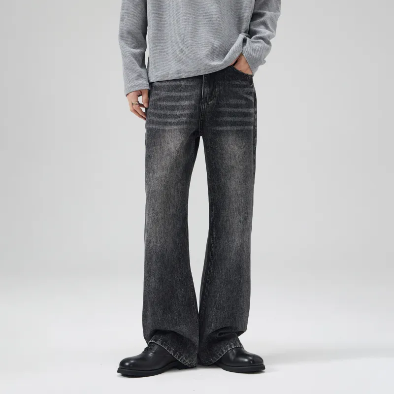 KM Jeans Unisex Black Gray Color-2