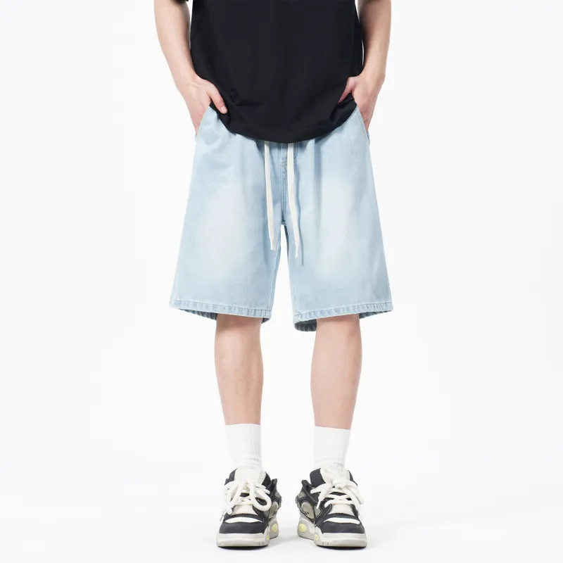 KM Denim Shorts Unisex-5