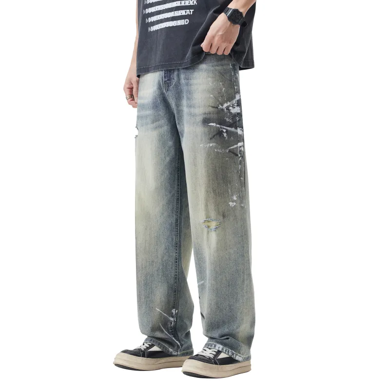 KM Jeans Unisex Vintage Blue-4