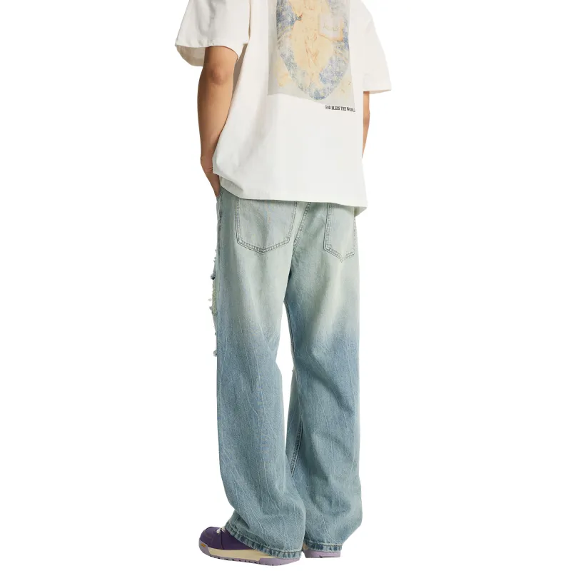 KM Jeans Unisex Peacock Blue-6