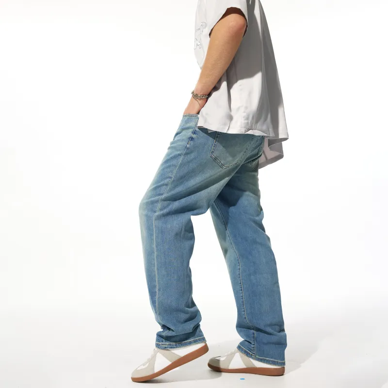 KM Jeans Unisex Sky Blue-5
