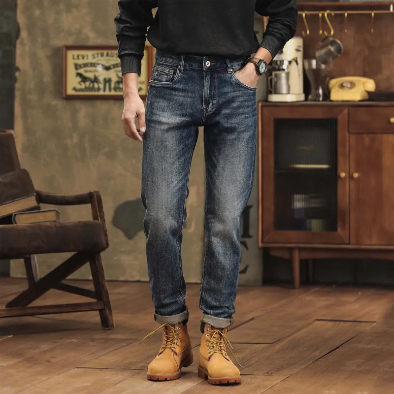KM Jeans Unisex Blue-1