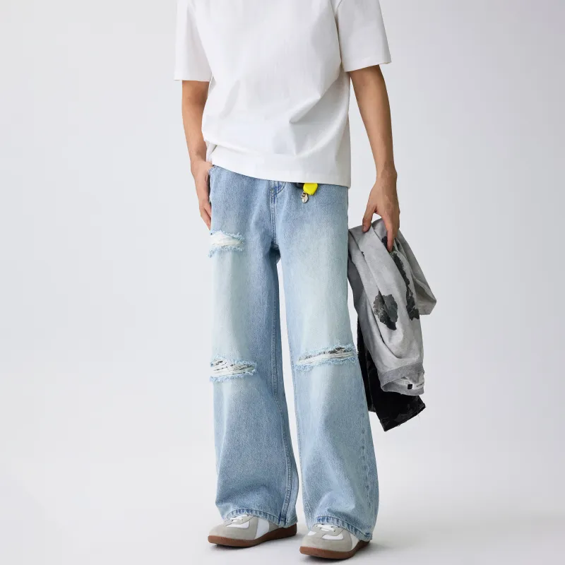 KM Jeans Unisex Sea Salt Blue-5