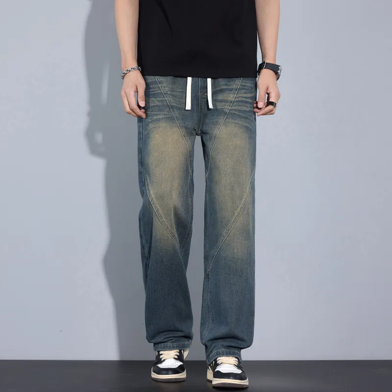 KM Jeans Unisex Vintage Blue-1