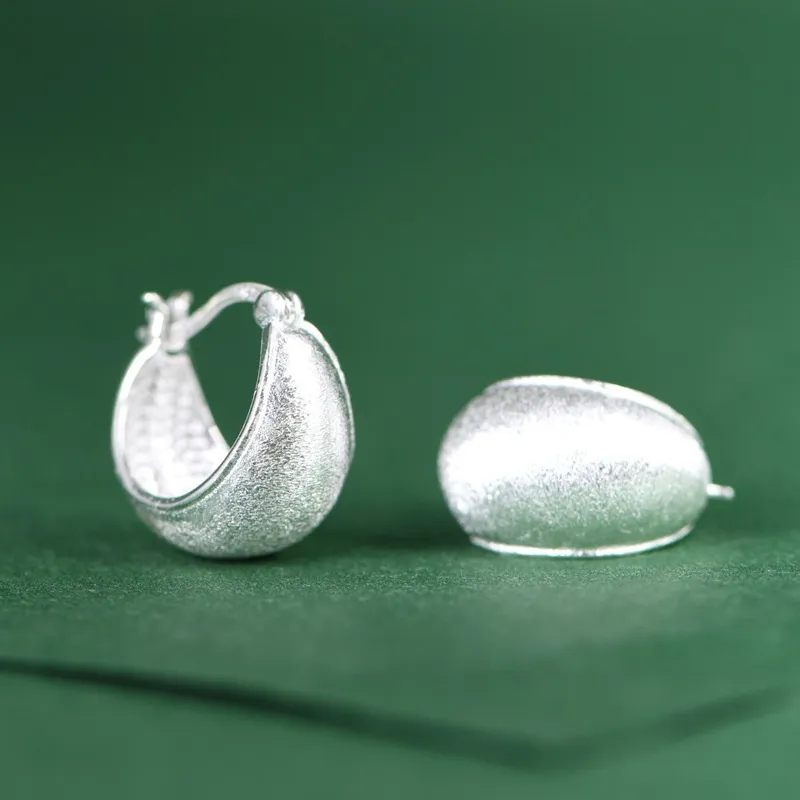 JINLUWANG S925 Silver Earrings Women's-2