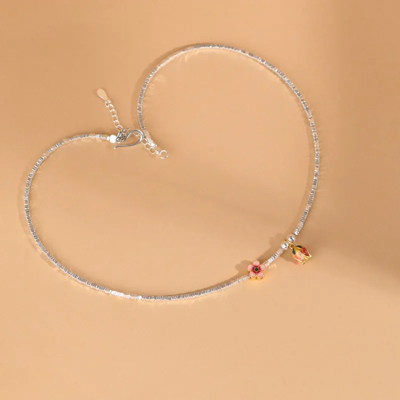 JINLUWANG 925 Sterling Silver Necklaces Women's-2