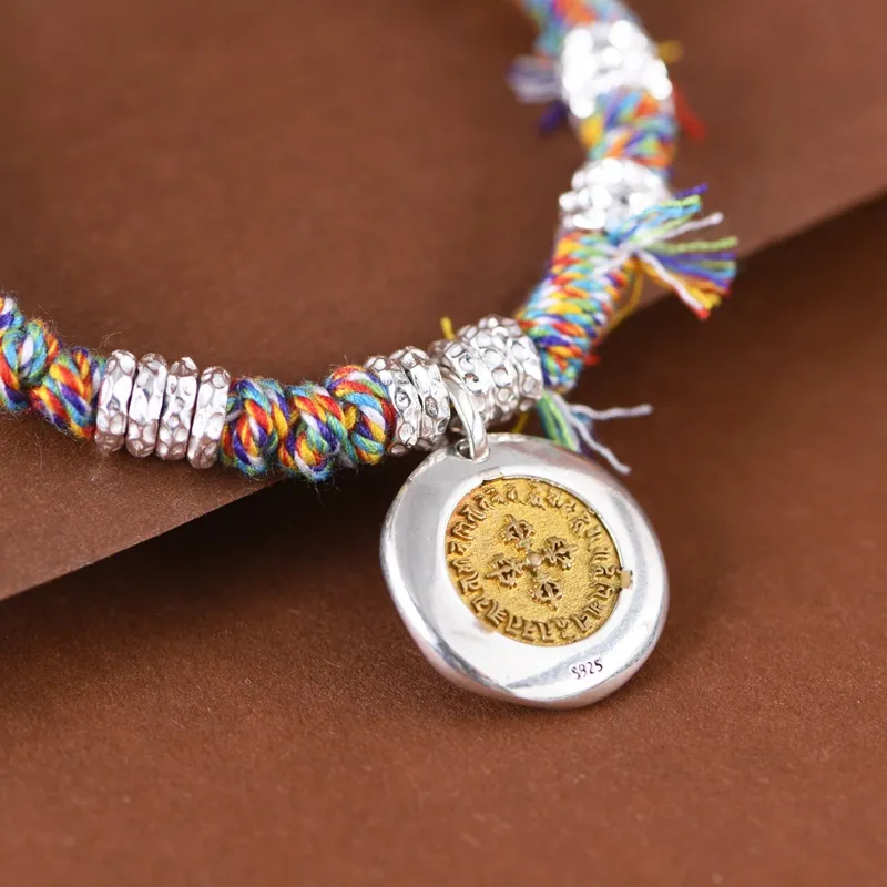 JINLUWANG 925 Sterling Silver Bracelets Women's Gold-3