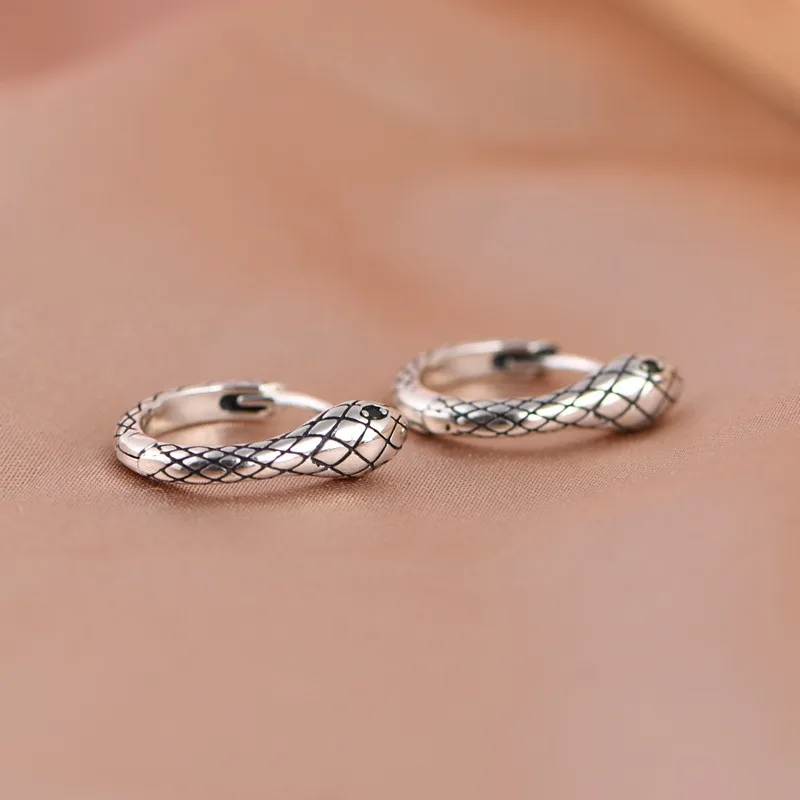 JINLUWANG S925 Silver Earrings Women's-3