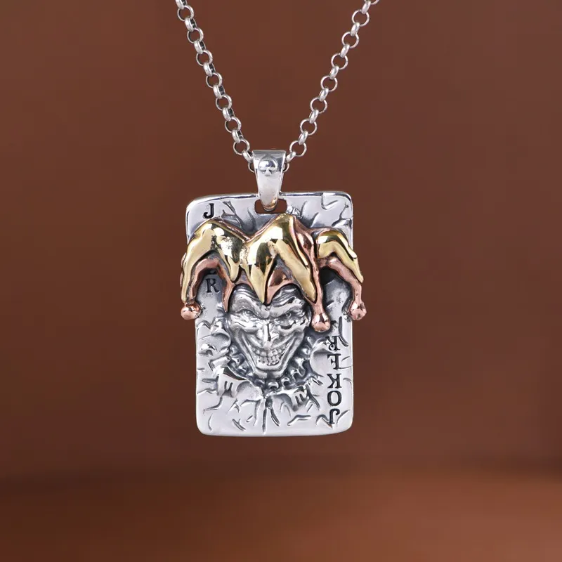 JINLUWANG S925 Silver Necklaces Unisex-1