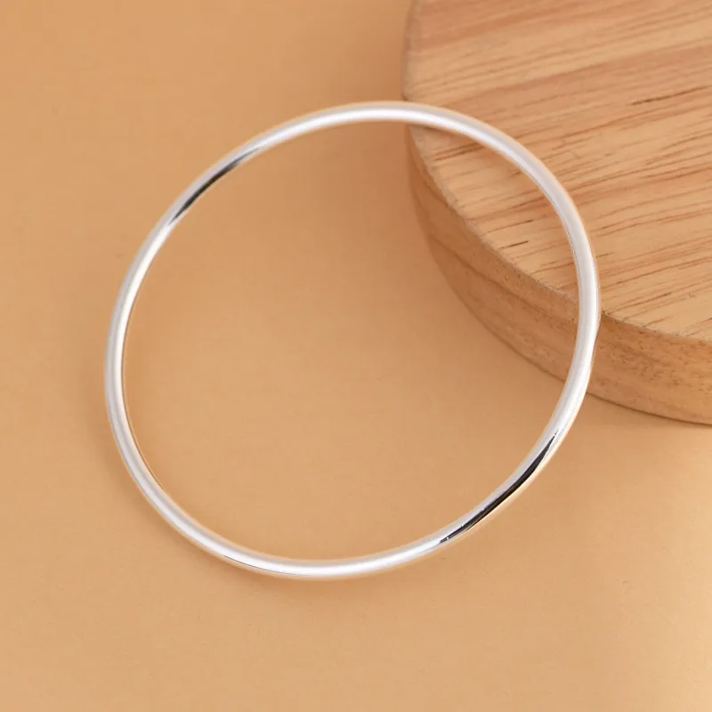 JINLUWANG 999 Fine Silver Sterling Silver Bracelets Women's-3