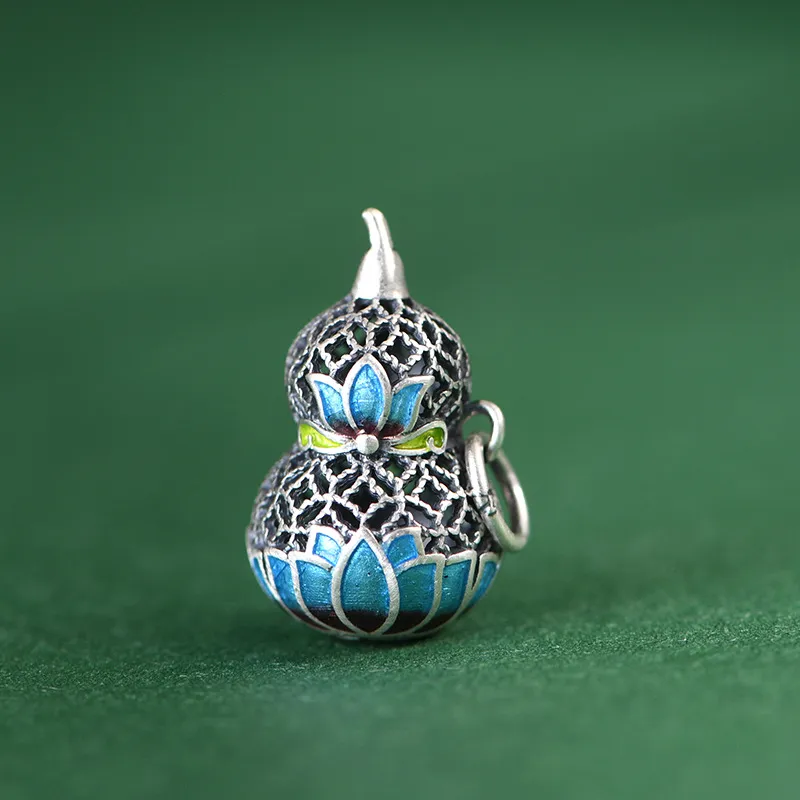 JINLUWANG 990 Silver Pendants Women's-2