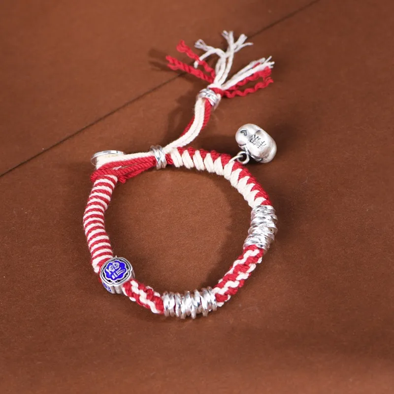 JINLUWANG 990 Silver Bracelets Women's-2