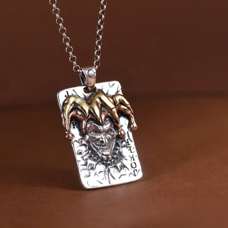 JINLUWANG S925 Silver Necklaces Unisex-3