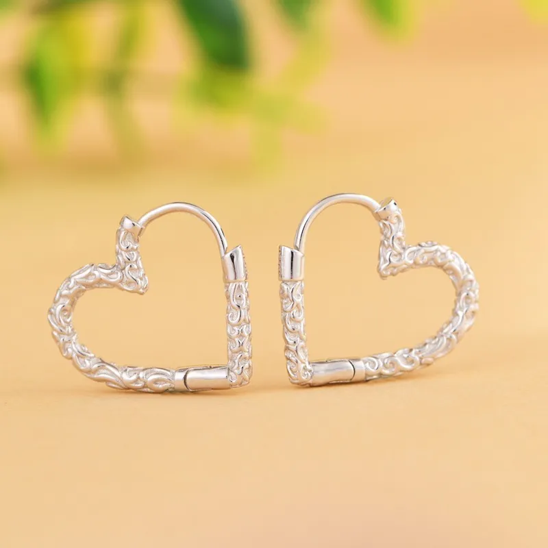 JINLUWANG S925 Silver Earrings Women's-2
