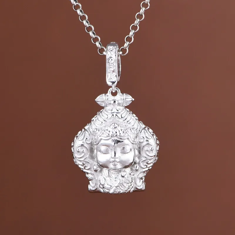 JINLUWANG 925 Sterling Silver Pendants Women's-6