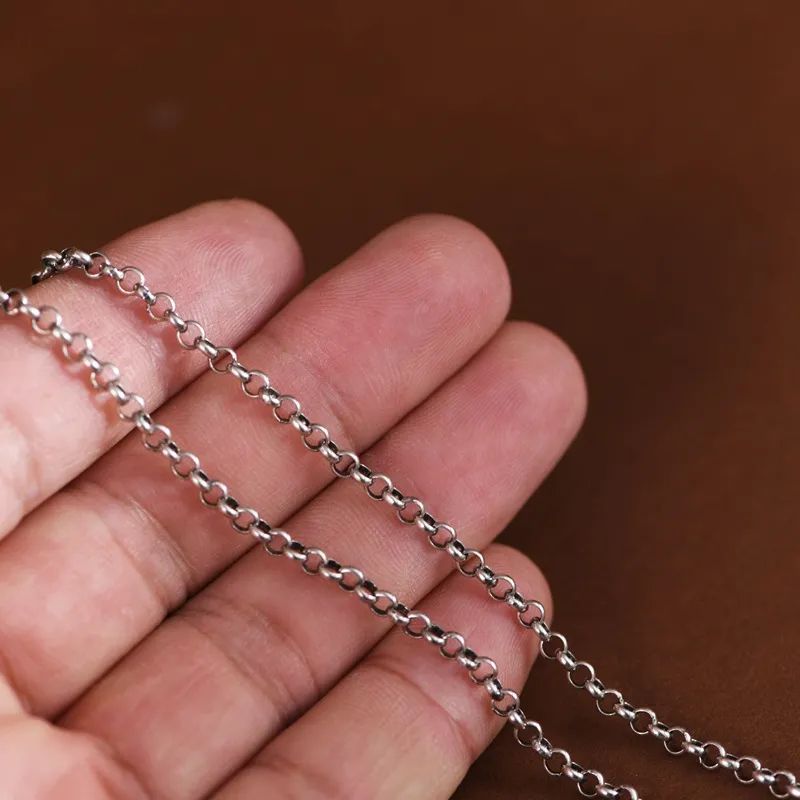 JINLUWANG S925 Silver Necklaces Women's-3