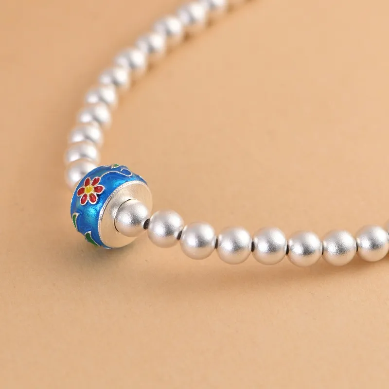 JINLUWANG 999 Fine Silver Bracelets Women's-3