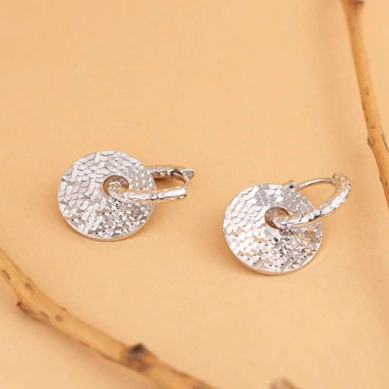 JINLUWANG S925 Silver Earrings Women's-4